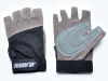  Перчатки для велосипедистов. Материал: ткань, искусственная замша. Размер L. 0075L