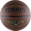 Мяч баск. "TORRES Power Shot" арт.B10087, р.7, ПУ, нейлон.корд,бут.кам, тем.оранж-золот-черн
