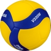 Мяч вол. "MIKASA V330W", р.5, синт.кожа (ПУ), 18 пан., оф. парам. FIVB,клееный, бут.кам, желто-синий