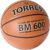 Мяч баск. "TORRES BM600" арт.B32027, р.7, ПУ, нейлон. корд, бут. камера, темнокоричневый-черн